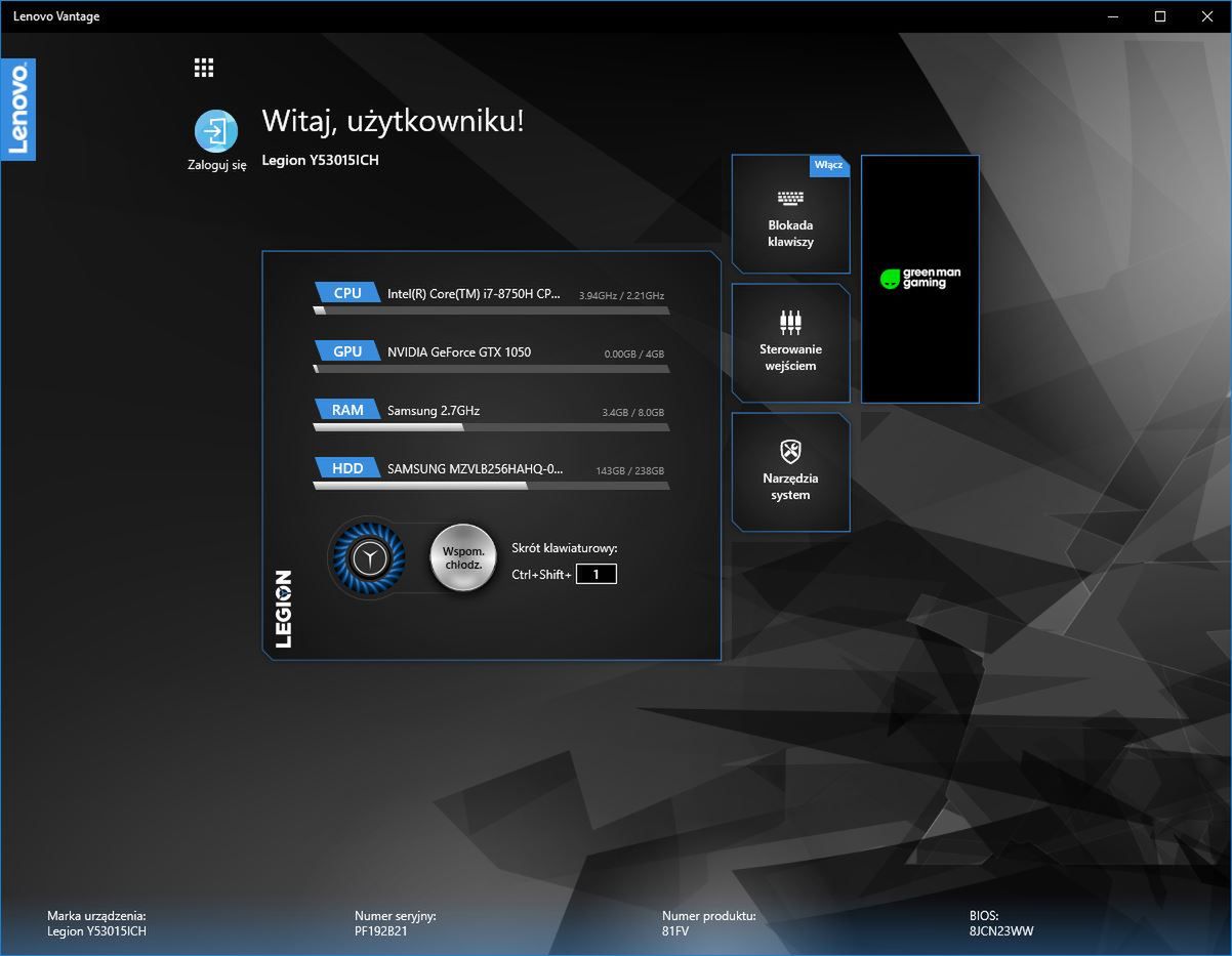 Test Lenovo Legion Y530-15. Laptop dla gracza, w biznesowych szatach 21