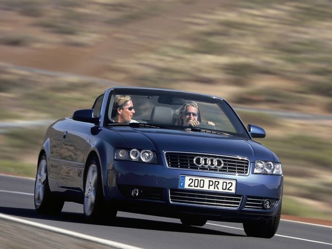 Pierwsze A4 w wersji Cabrio to właśnie B6