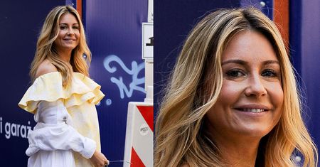 Małgorzata Rozenek bez "dorobionych" nóg kokietuje paparazzi (ZDJĘCIA)