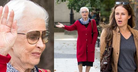 Radosna Beata Tyszkiewicz macha paparazzi w drodze do domu (ZDJĘCIA)