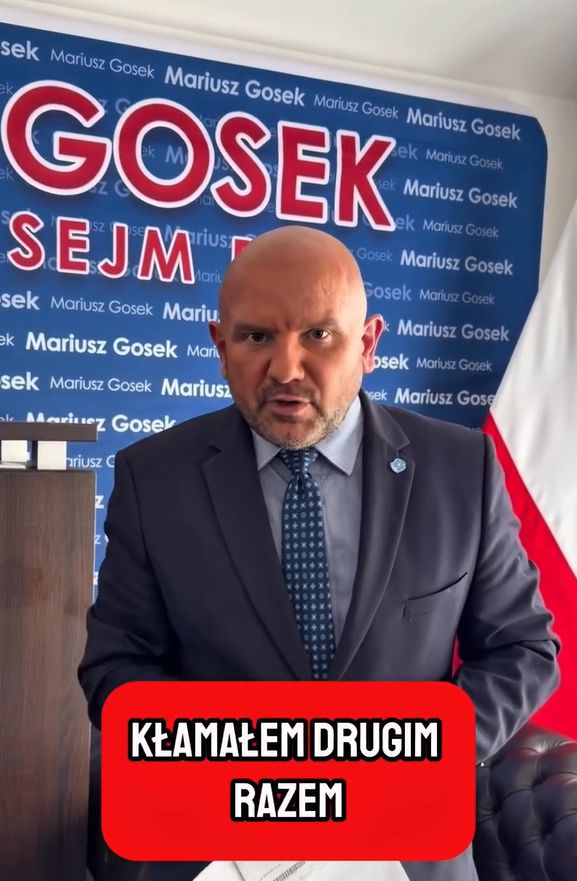 Oświadczenie Mariusza Goska