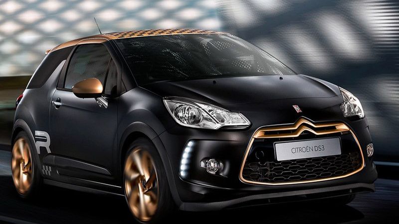 Citroën DS3 Racing Mat Gold Special
