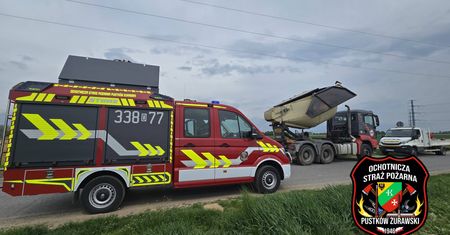 Zahaczył o linie energetyczne. Doszło do tragedii. Nie żyje 53-latek