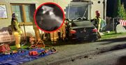 Wszystko się nagrało. Pokazali, jak 18-latek wbił się BMW w dom