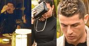 Blond Ronaldo i smutna Georgina idą do restauracji napić się wina (ZDJĘCIA)