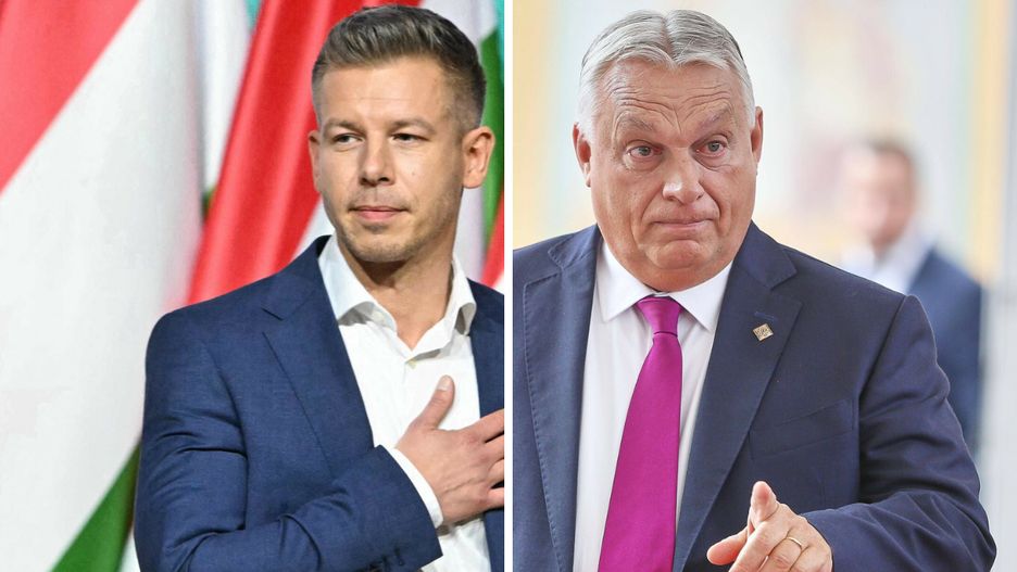 Lider Tiszy Peter Magyar i Viktor Orban