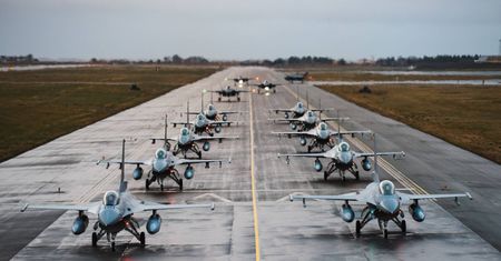 Drony nad bazą wojskową w Norwegii