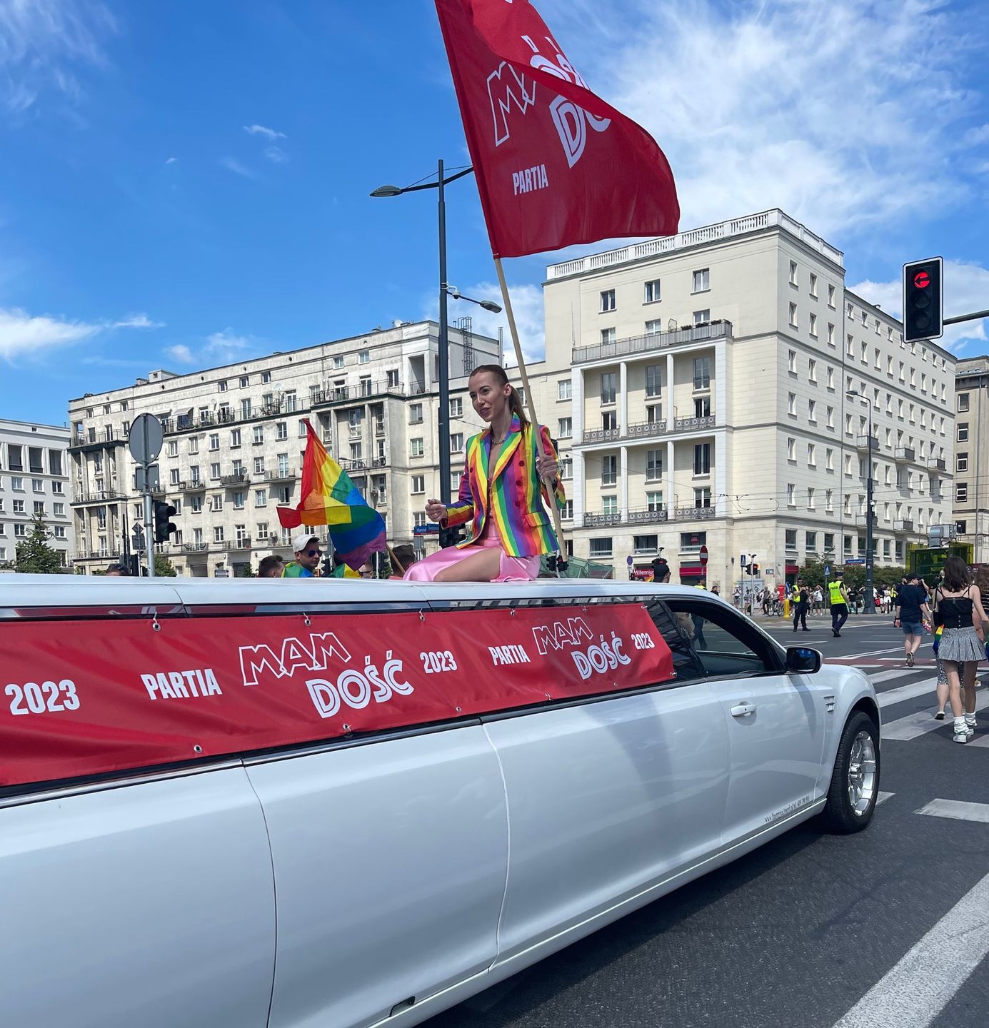 Marianna Schreiber na Paradzie Równości 