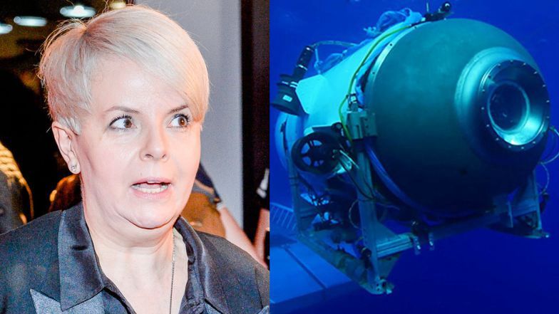 Karolina Korwin Piotrowska o zaginięciu łodzi Titan: "Kilku BOGATYCH i pozbawionych wyobraźni KRETYNÓW"