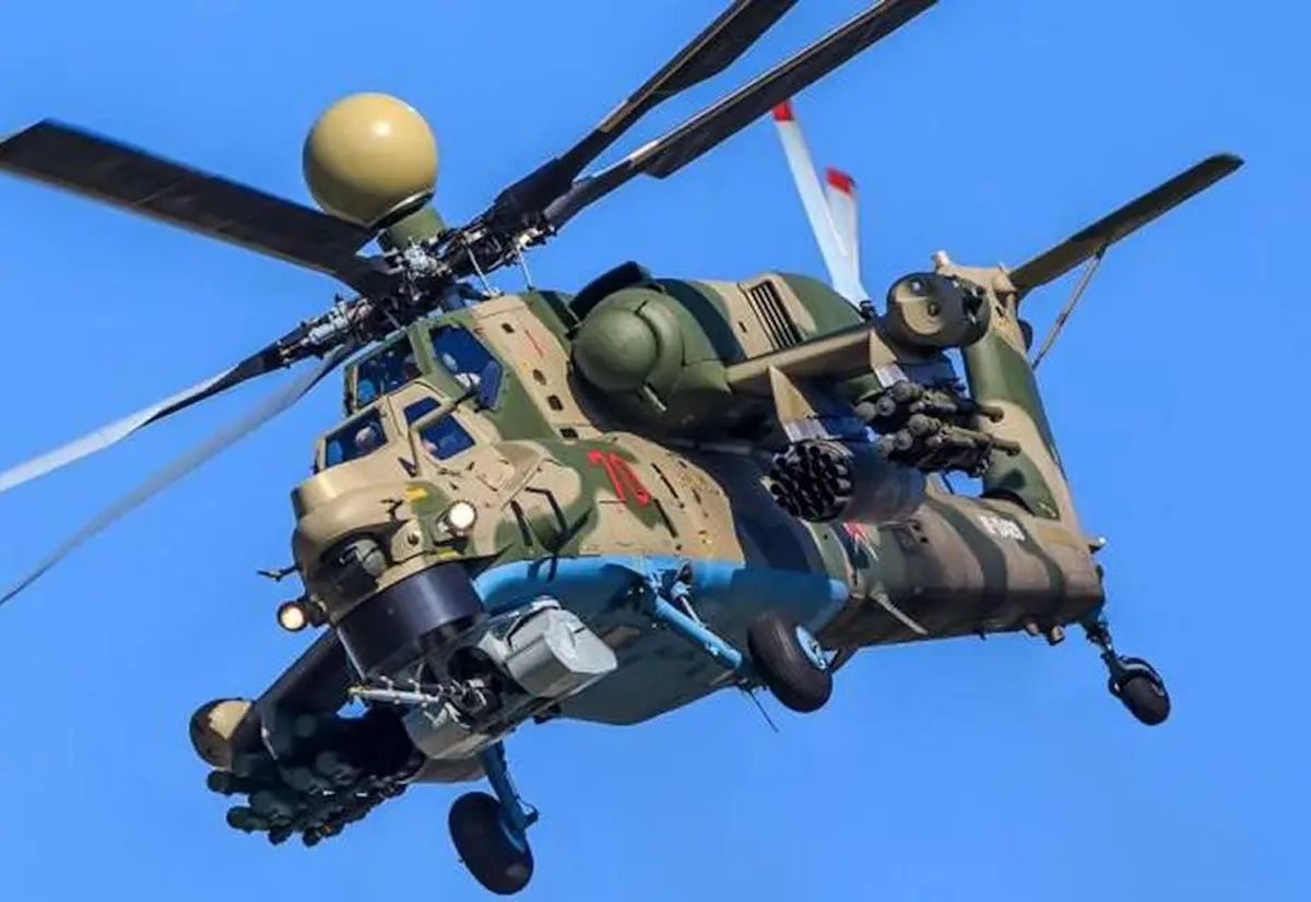 rosja, wojna w Ukrainie, mi-28 Katastrofa Mi-28 w Rosji. Załoga nie żyje