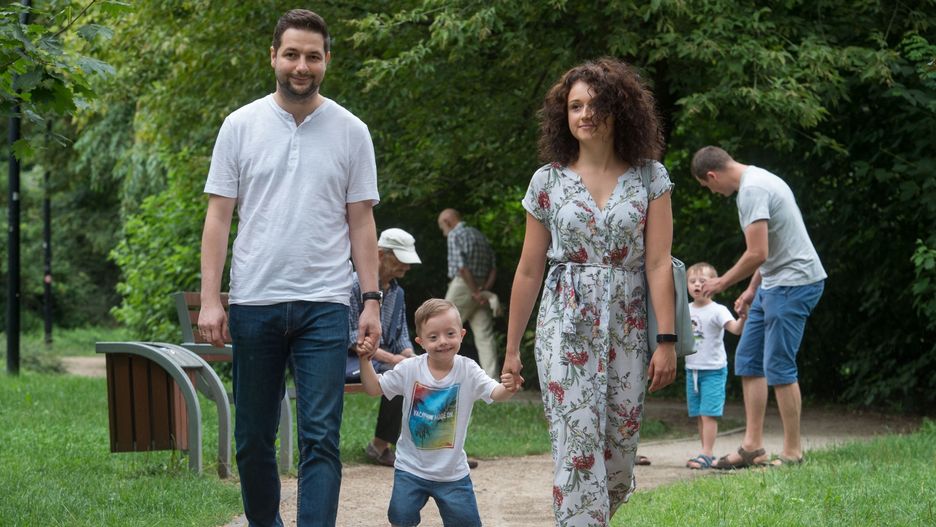 Patryk Jaki z żoną Anną mają dwoje dzieci: Radka i Olę