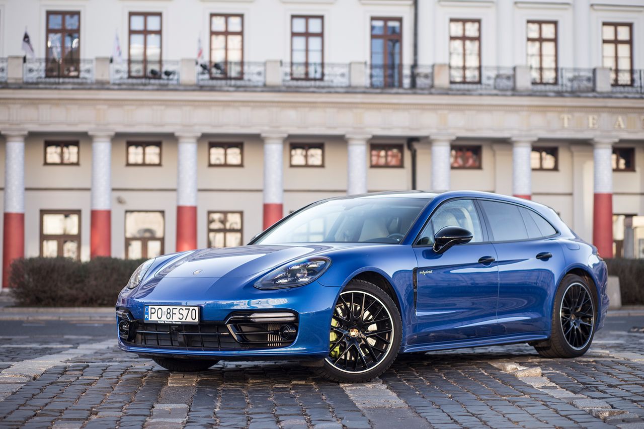 Porsche Panamera 4 E-Hybrid Sport Turismo (2019) (fot. Mateusz Żuchowski)