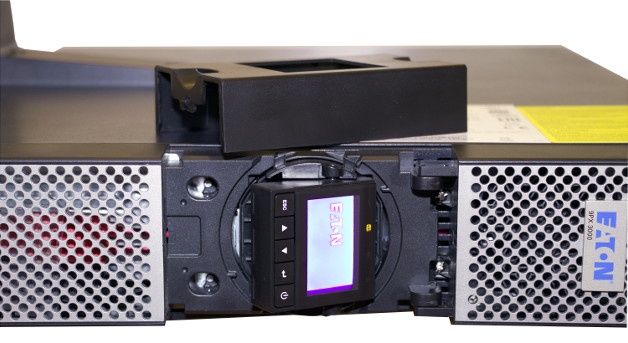 Obracany panel zarządzania w Eaton 9PX 3000