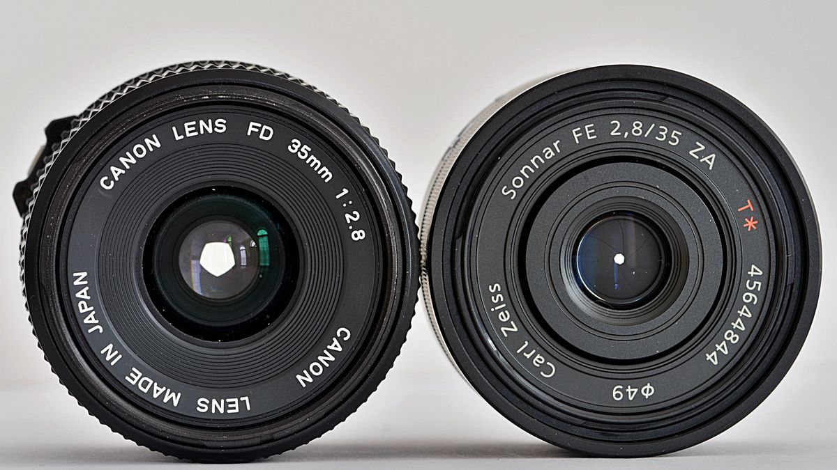 Trzydziestka piątka kontra trzydziestka piątka czyli Sony A7 + Sony Zeiss Sonnar T* FE 35 mm f/2,8 ZA i Canon FD 35 mm f/2,8 1