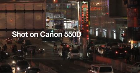 Pierwsze filmy Full HD z Canona EOS 550D, jak z Canona 7D