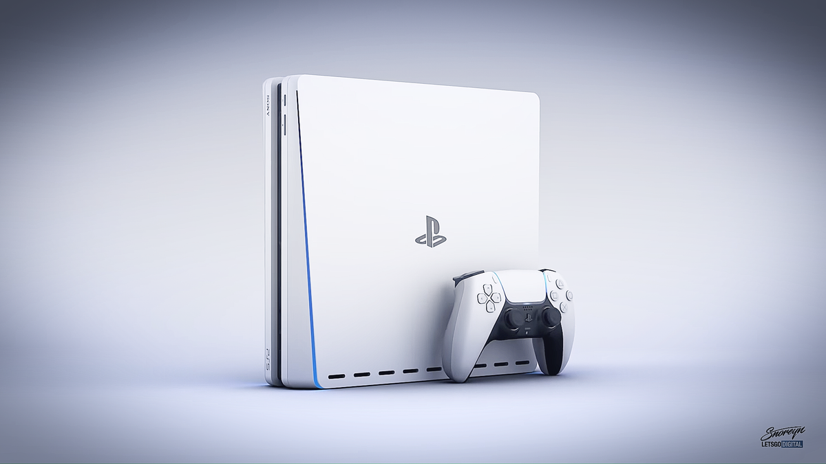 grafika koncepcyjna PlayStation 5, fot. Snoreyn/LetsGoDigital