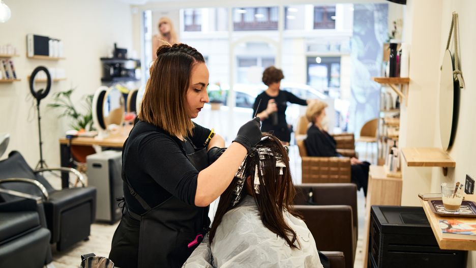 Salon fryzjerski - zdjęcie ilustracyjne