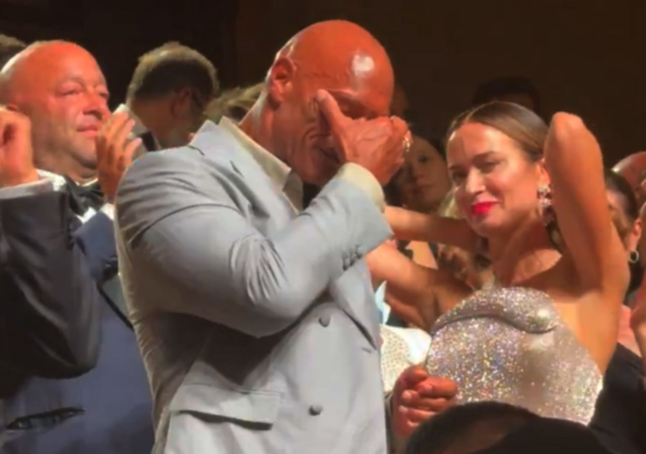 Knockout. 15 minut owacji na stojąco i łzy Dwayne'a Johnsona