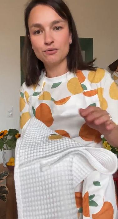 Anna Starmach sprzedaje ścierki za 60 złotych. Kupicie? 