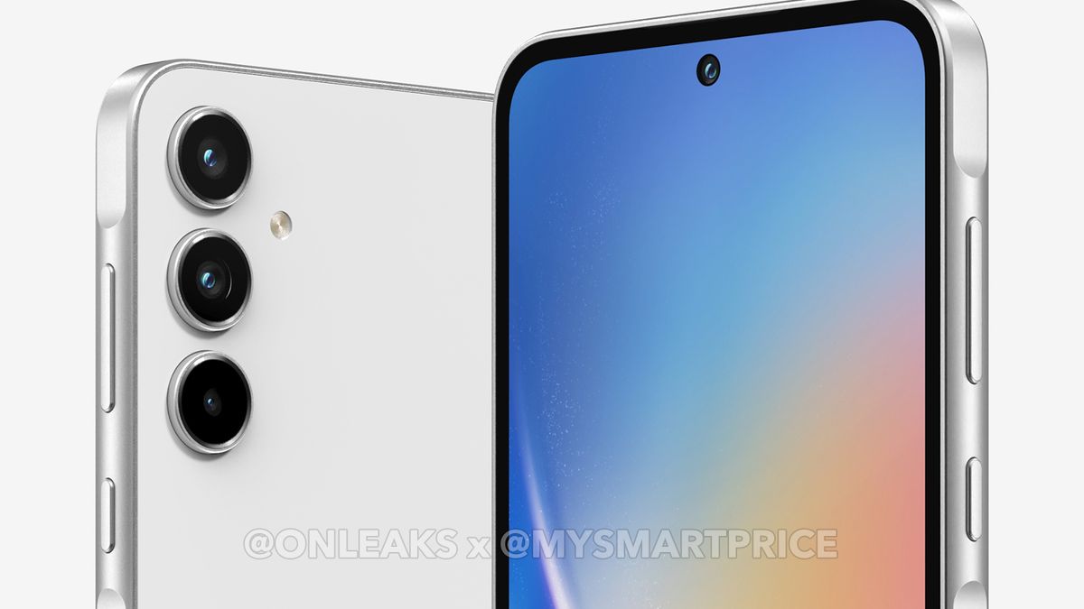 Samsung Galaxy A35 - wizualizacja na podstawie przecieków