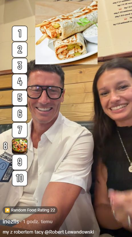 Robert Lewandowski i Inez z DRE$$CODE