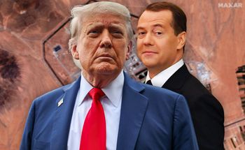 Trump reaguje na słowa Miedwiediewa. "Naprawdę to powiedział?"