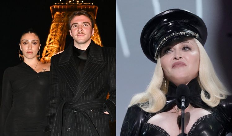 Biologiczne dzieci Madonny na Paryskim Tygodniu Mody