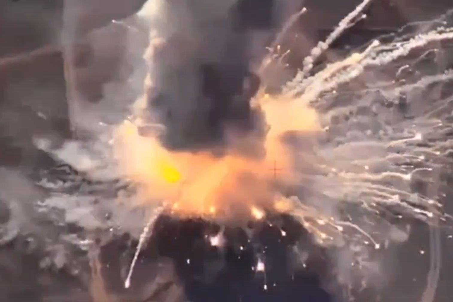 Efektowna eksplozja na Krymie. Rosjanie stracili w sekundę 50 mln dolarów
