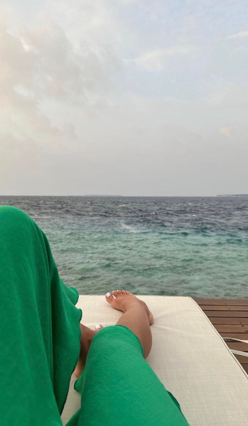 Julia Wieniawa na Malediwach