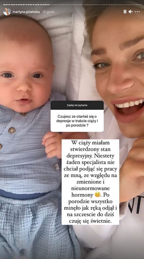 Martyna Gliwińska zwierza się na Instagramie