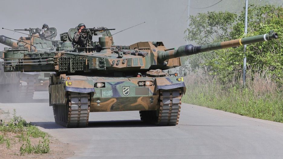 Czołgi K2 Black Panther armii Korei Południowej