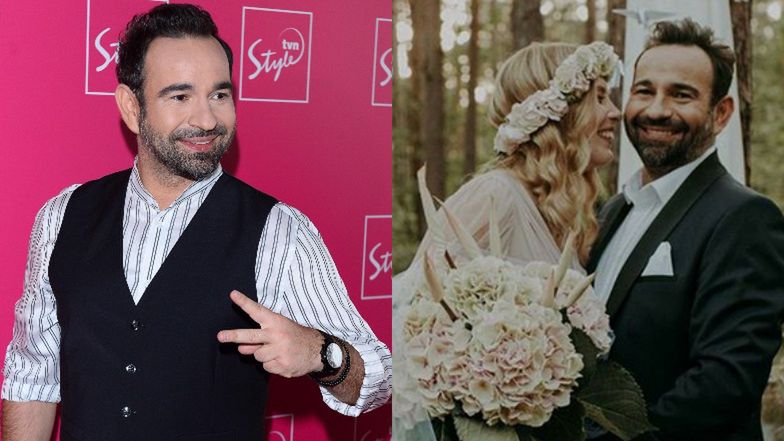 Maciej Maniewski z "Afery fryzjera" ożenił się: "WE WŁASNYM OGRODZIE, bez przepychu i nadęcia" (ZDJĘCIA)