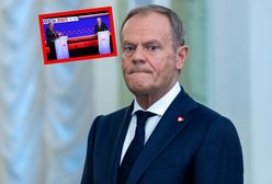 Tusk o debacie Biden-Trump. "Można się było spodziewać"