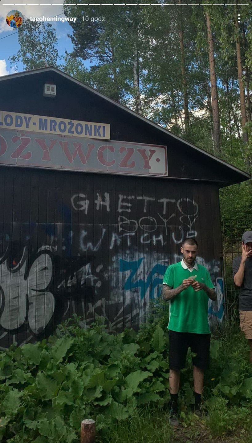 Taco Hemingway dzieli się prywatnymi zdjęciami na Instagramie