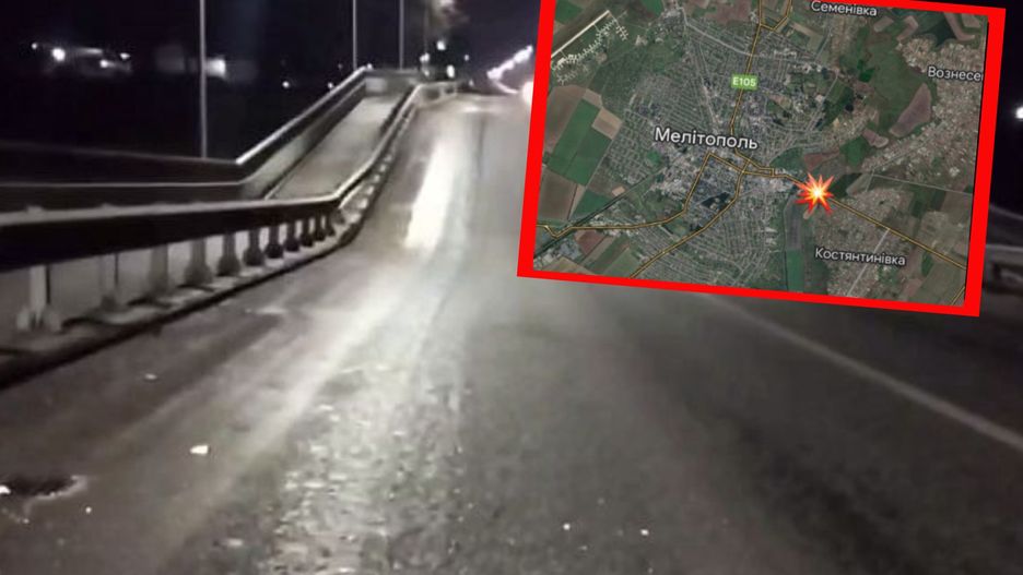 Atak w Melitopolu. Drugi most po Krymskim