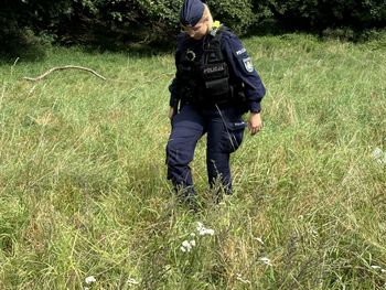 Pińczów: Ze szpitala zniknął pacjent po zabiegu. Szukali go policjanci i strażacy