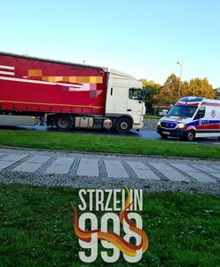 Śmiertelne potrącenie w Strzelinie. TIR przejechał starszą kobietę