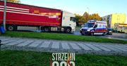 Śmiertelne potrącenie w Strzelinie. TIR przejechał starszą kobietę
