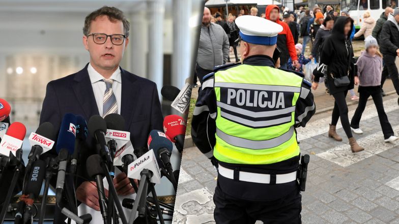 Policjant mówi o "pogoni" za posłem. "Nie podoba mi się ta nagonka"