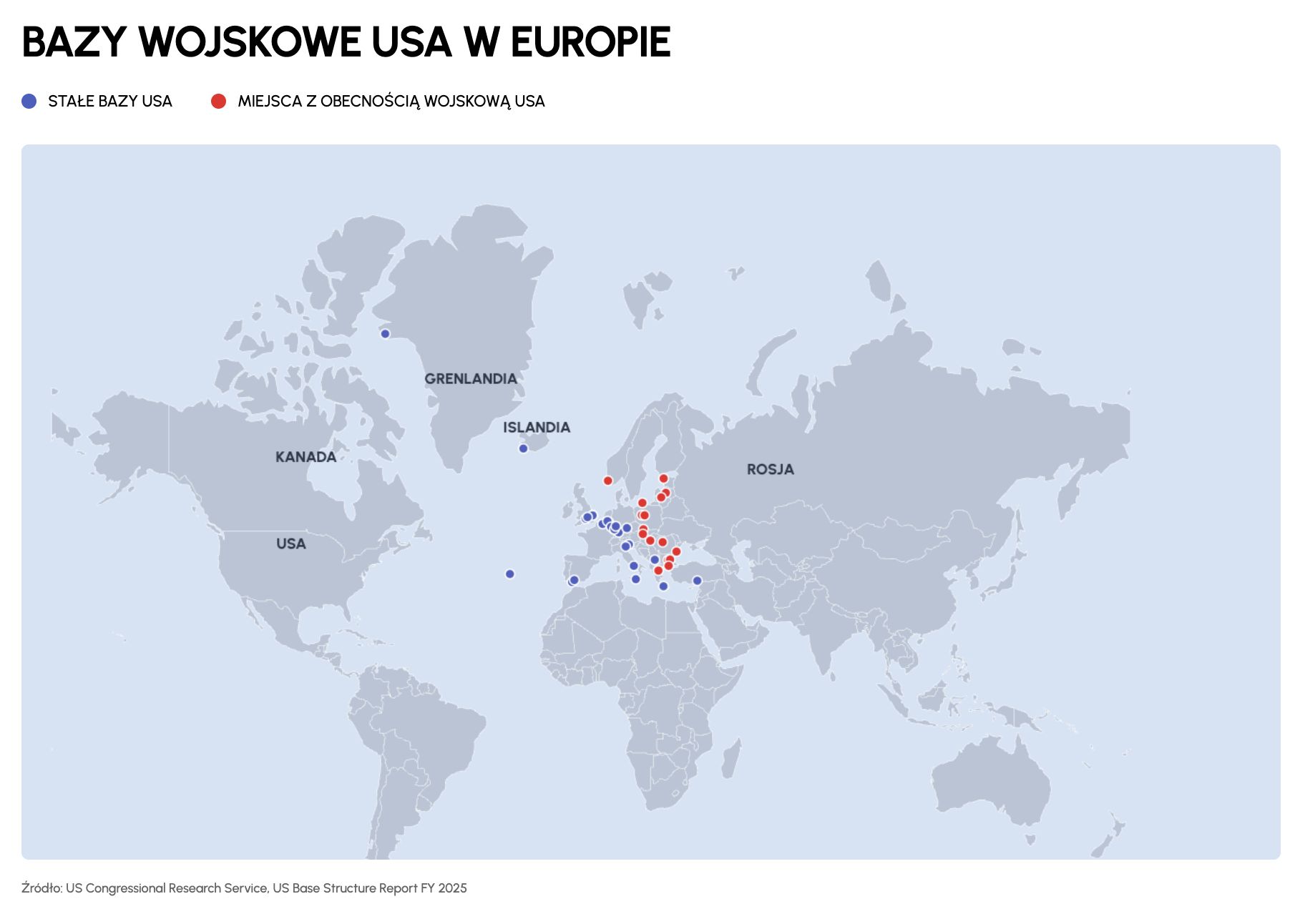 Bazy wojskowe USA w Europie