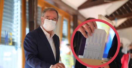 Wpadka kandydata na kanclerza Niemiec. Wiadomo, na kogo zagłosował Armin Laschet