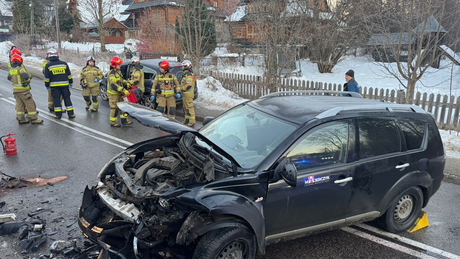 Wypadek na Krzeptówkach