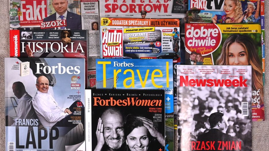 Polskie czasopisma wydawane przez wydawnictwo Ringier Axel Springer Polska, będące częścią zagranicznego holdingu Ringier Axel Springer Media AG.