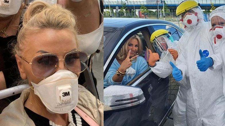 Dagmara Kaźmierska chwali się kolejnym testem na obecność koronawirusa