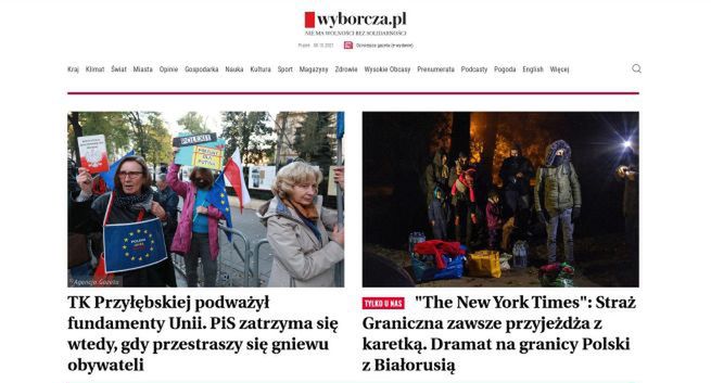 Czytelnicy „Gazety Wyborczej” z dostępem do tekstów „New York Timesa”
