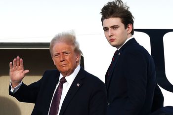 Zapytała Trumpa czy Barron zostanie prezydentem. Odpowiedział krótko