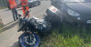 Kierujący samochodem osobowym wjechał w motocyklistę na trasie S2. Korek ma 17 kilometrów! Chwilowo zamknięto tunel POW w jednym kierunku