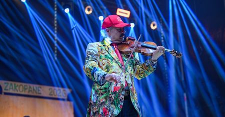 Muzyczny wirtuoz na Równi Krupowej. Roby Lakatos wystąpił na festiwalu w Zakopanem