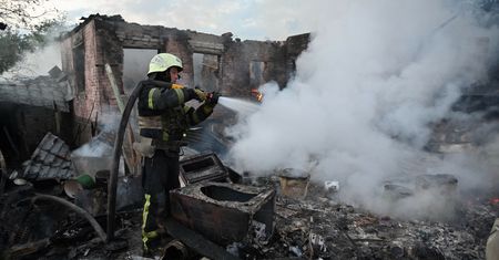 Ogromny pożar. Cała amunicja Rosjan wyleciała w powietrze