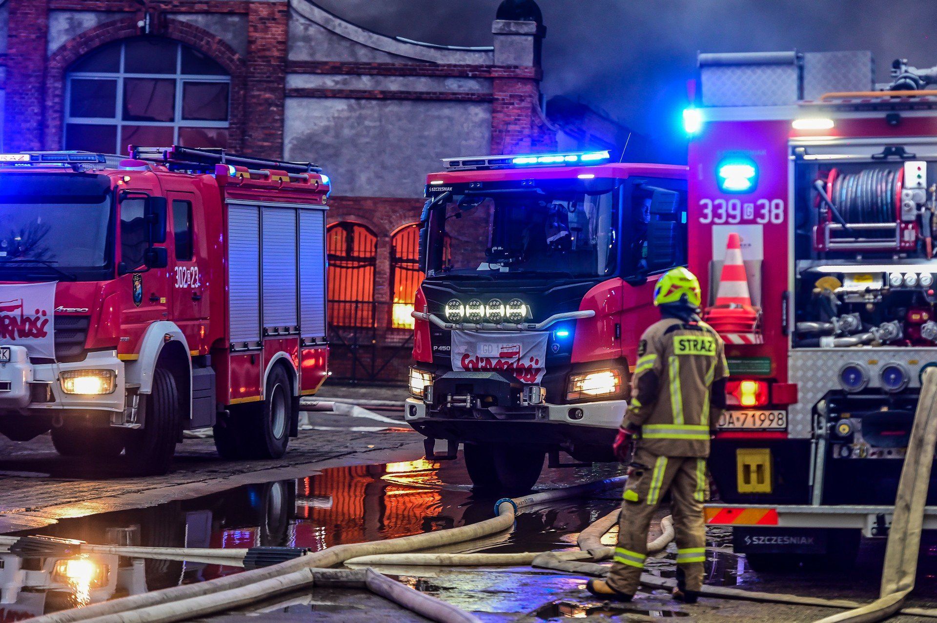 Pożar na Przeróbce